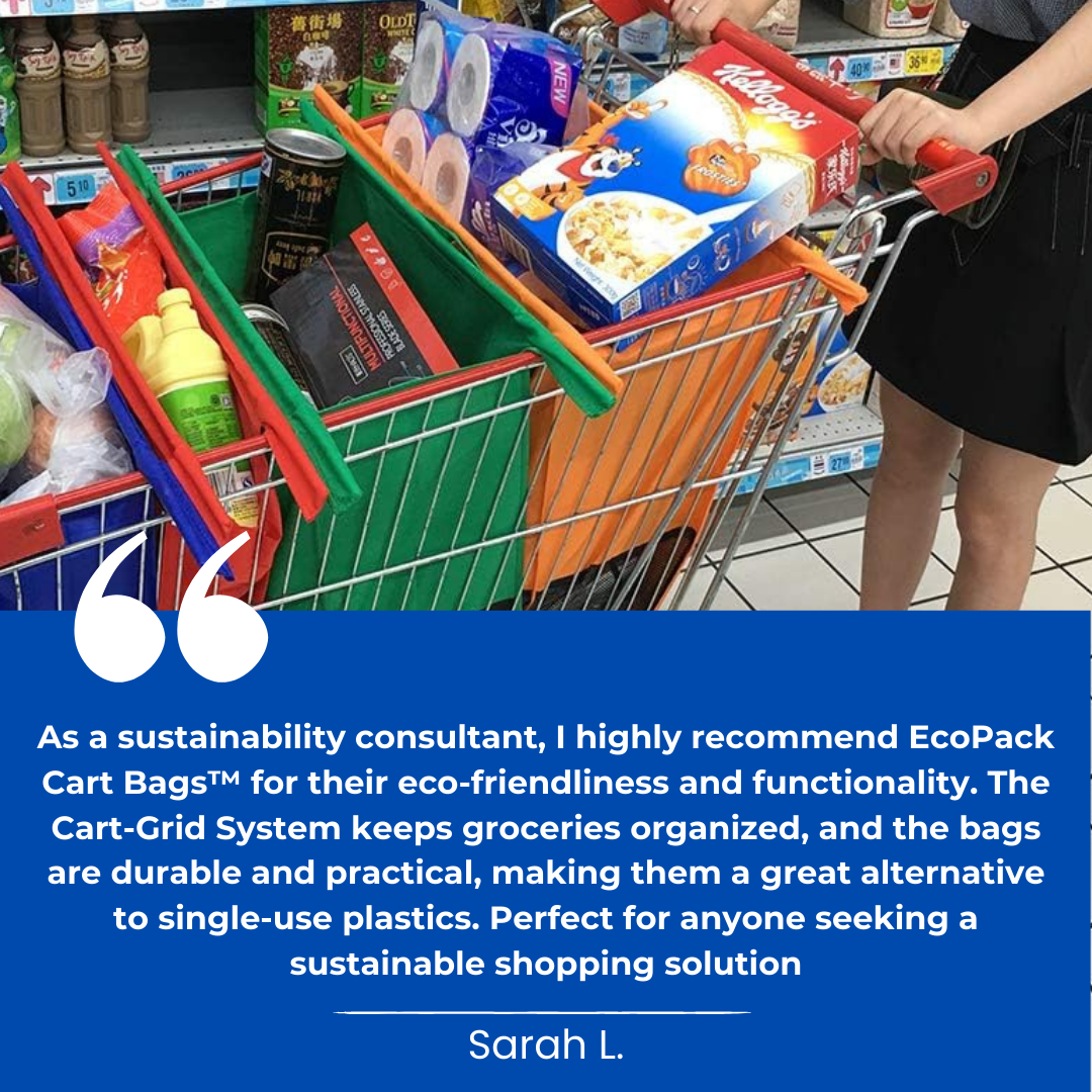 EcoPack Cart Bags™ - Reusable Trolley Bags