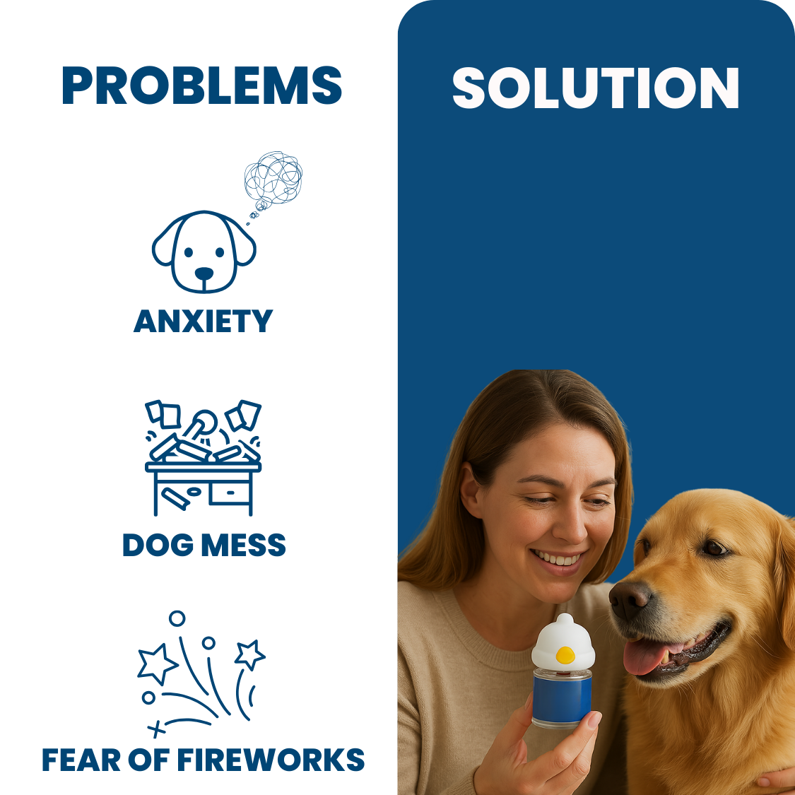 WhisperCalm™ Canine Diffuser - Dogs calming treats