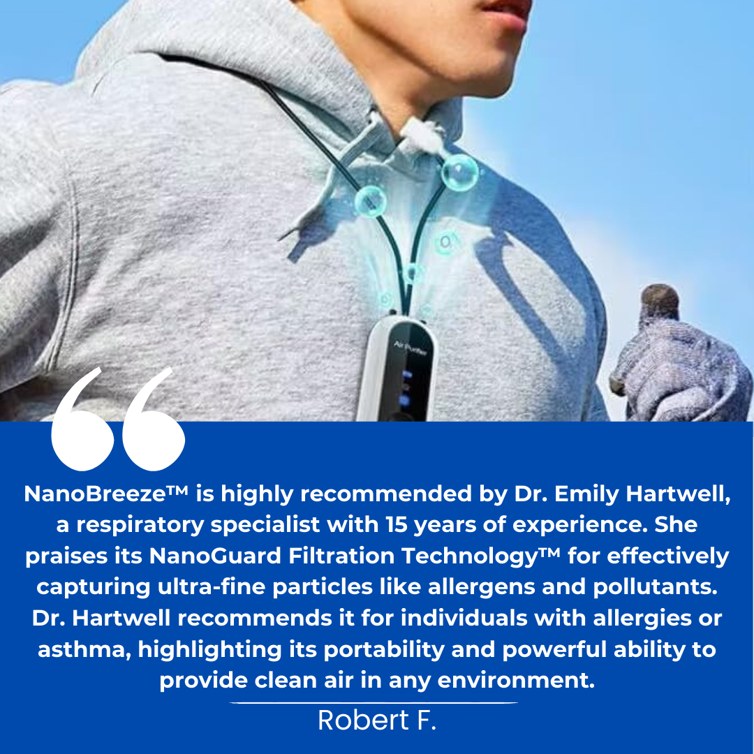 NanoBreeze™ - Portable Air Purifier