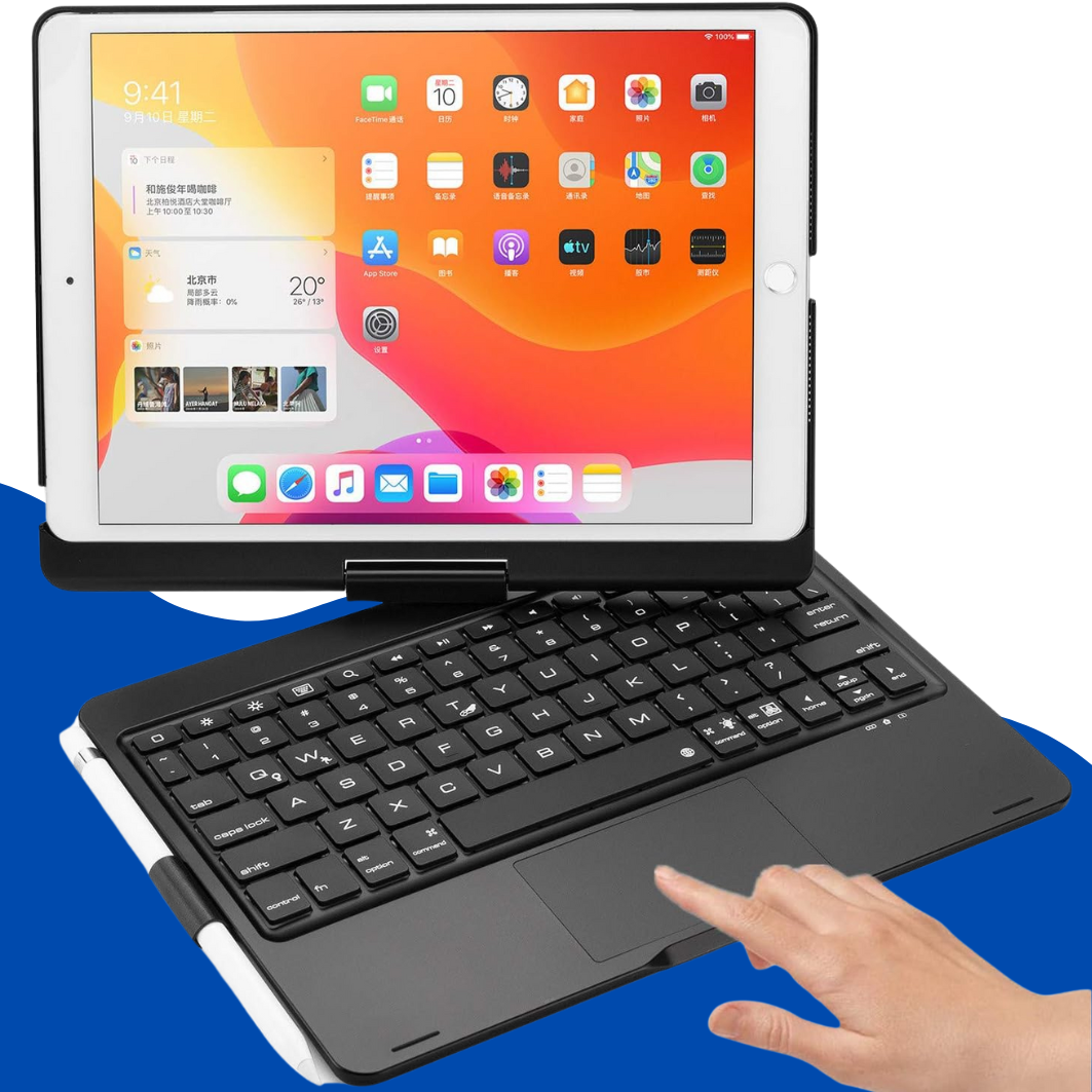 KeyFusion360™ - Keyboard case for iPad