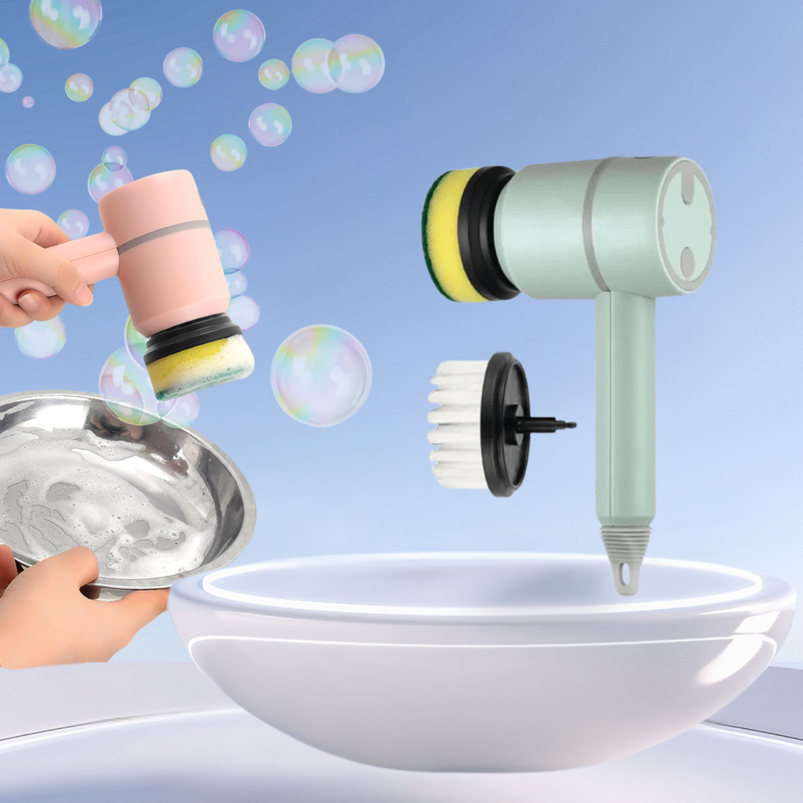 ScrubTitan™ - Electric Spin Scrubber