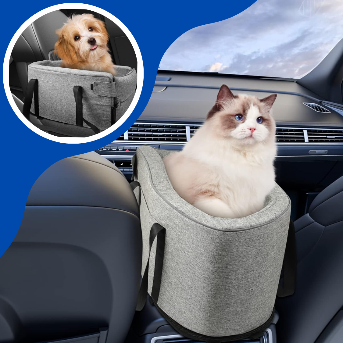 SafeNest™ - Pet Car Seat