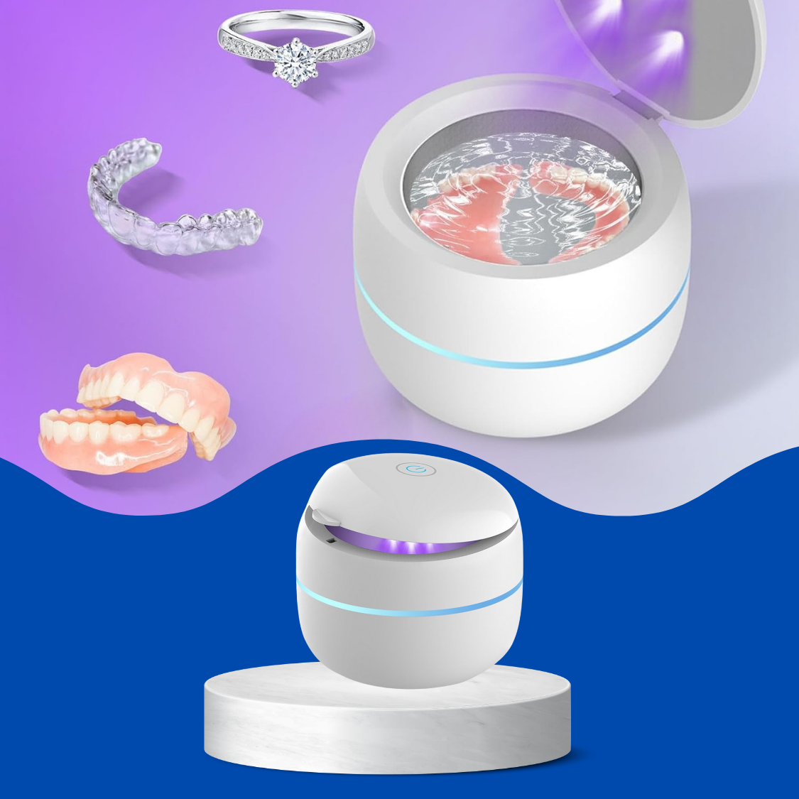 SonicPure Pro™ - Ultrasonic Cleaner For Retainers