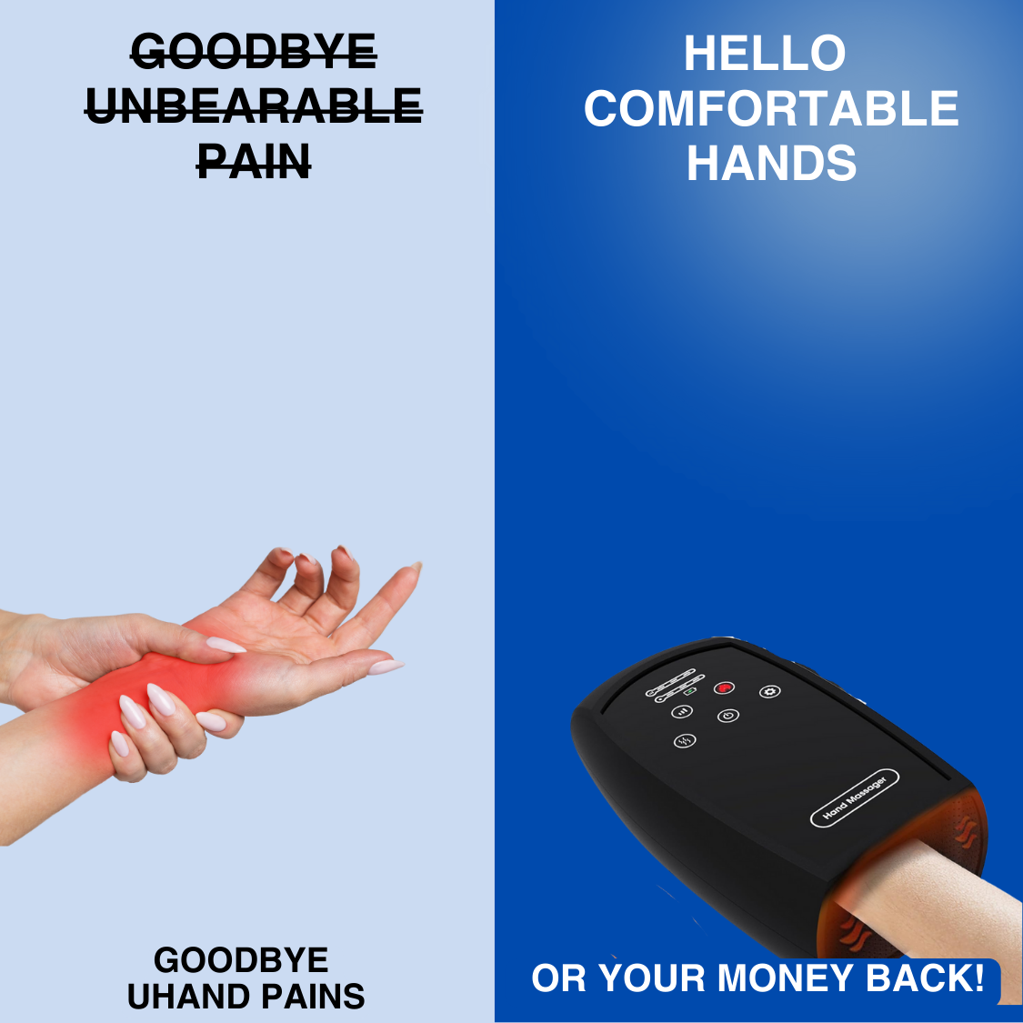 HandHaven Elite™ - Hand Massager