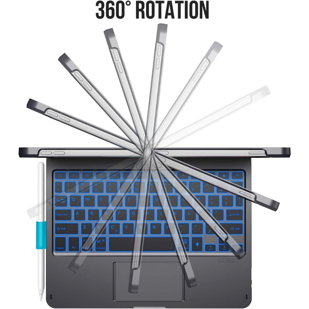 KeyFusion360™ - Keyboard case for iPad