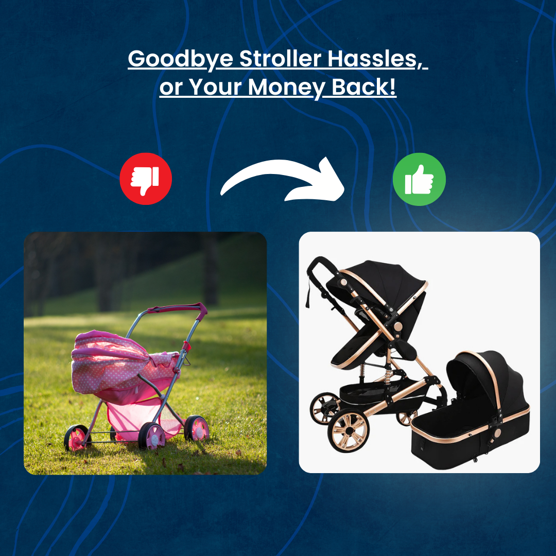 FoldEase™ Stroller - Lightweight Stroller