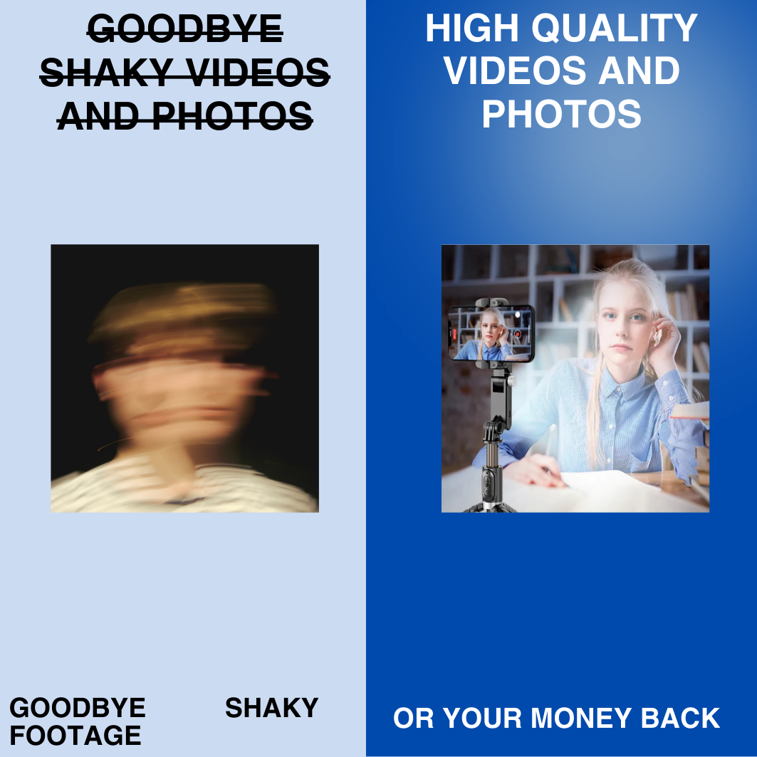 SteadyShot Axis™ - Selfie Stick Tripod
