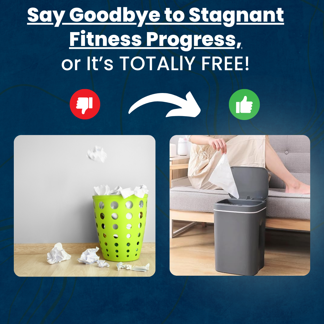 SmartDisposal Elite™ - Touch-Free Trash Can