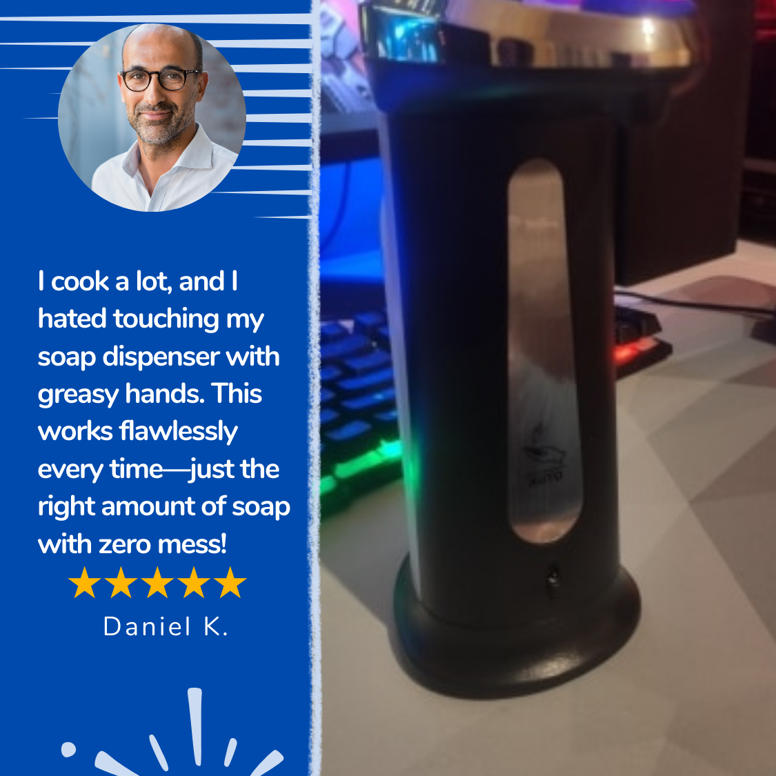 AuraClean™ - Soap Dispenser