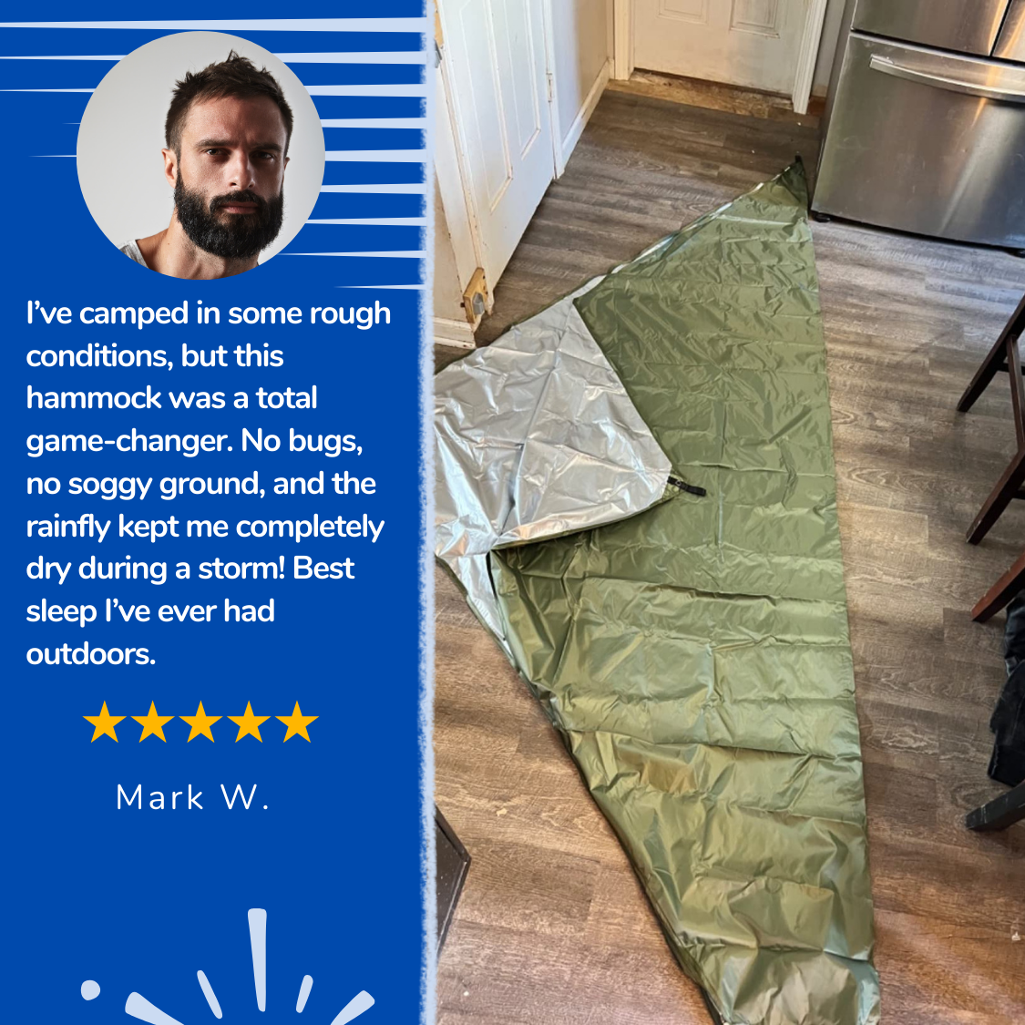 NatureGuard Hammock™ - Camping hammock