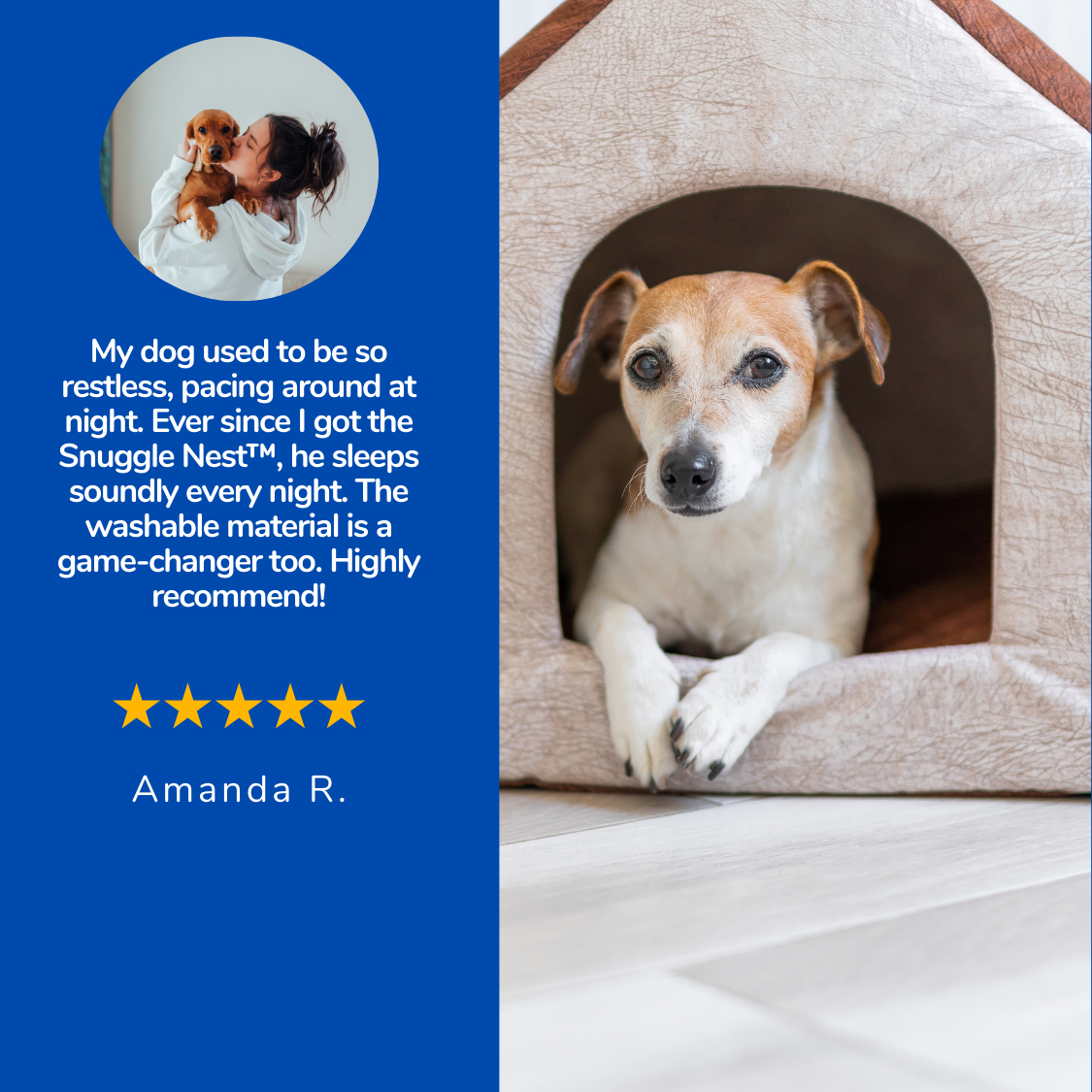 Snuggle Nest™ Pet Bed - Pet Bed
