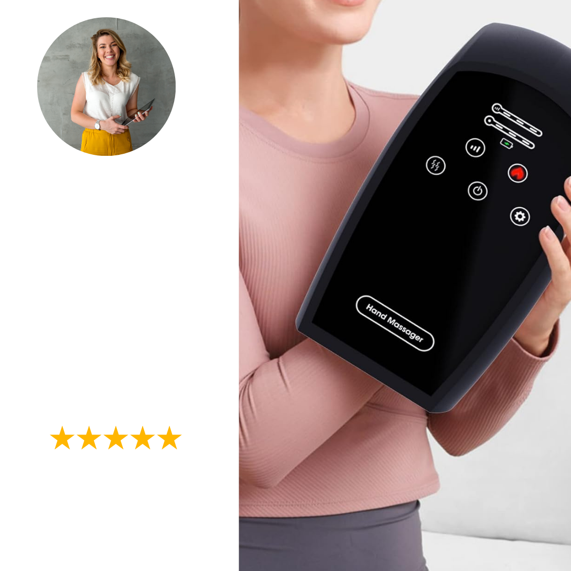 HandHaven Elite™ - Hand Massager