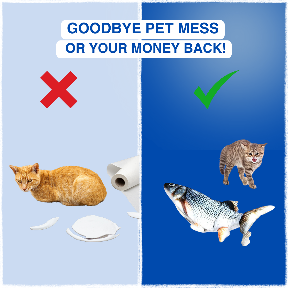 FlabbyFish™ - Cat Toy