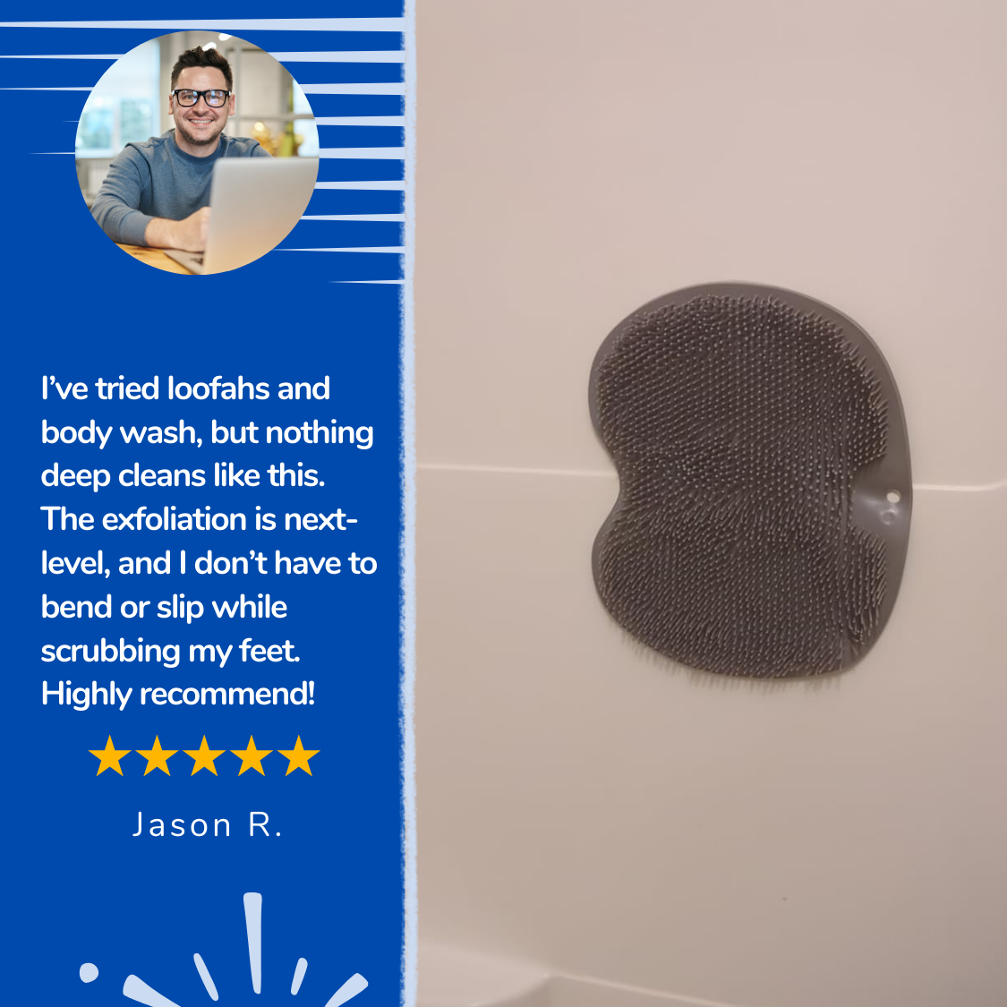 SkinVault™ - Shower Scrub