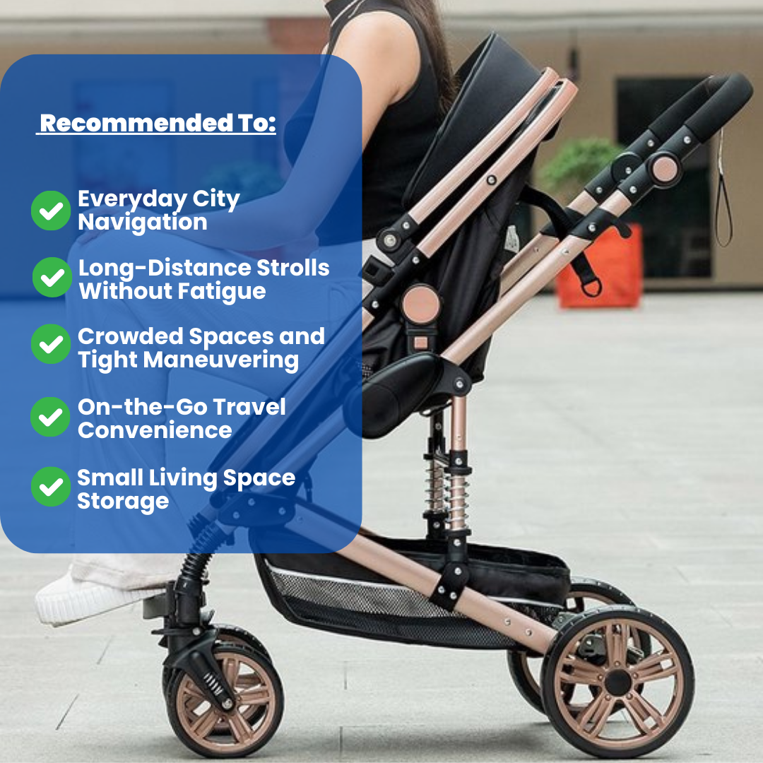 FoldEase™ Stroller - Lightweight Stroller