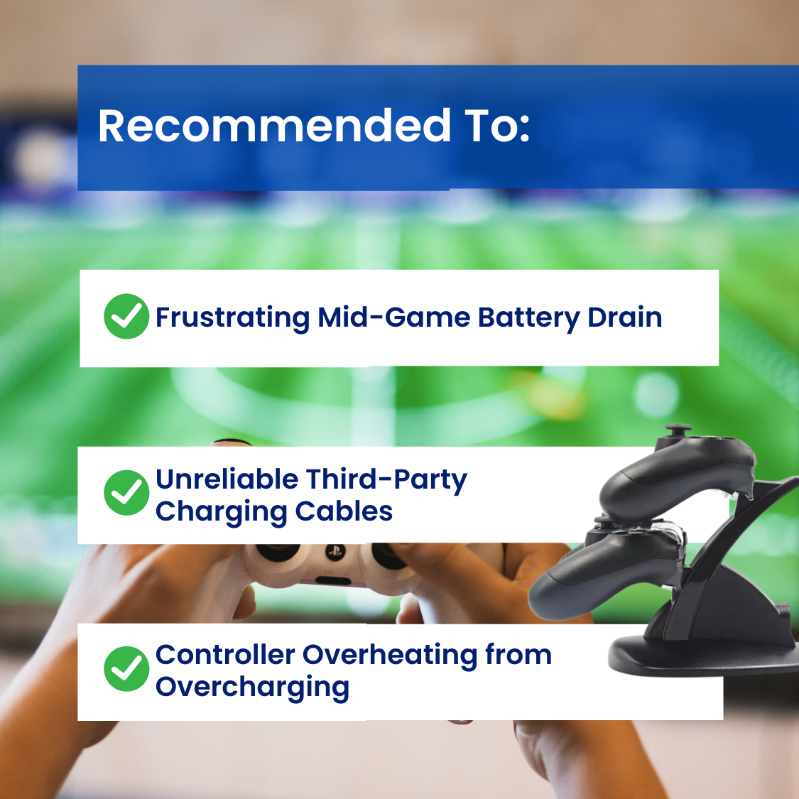 VoltBase™ - PS4 Controller Charger