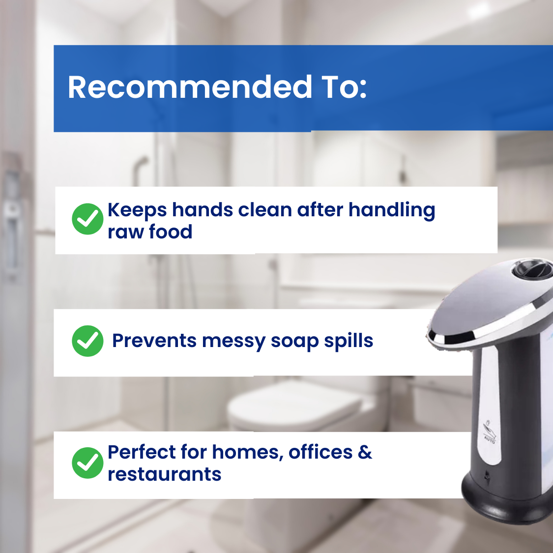 AuraClean™ - Soap Dispenser