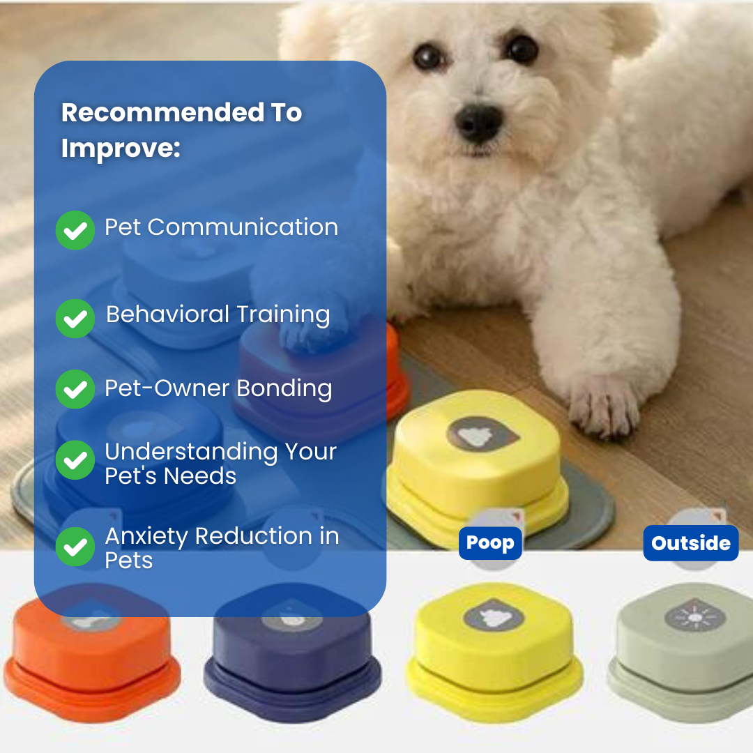 TalkToMe Button™ - Pet Communication Button