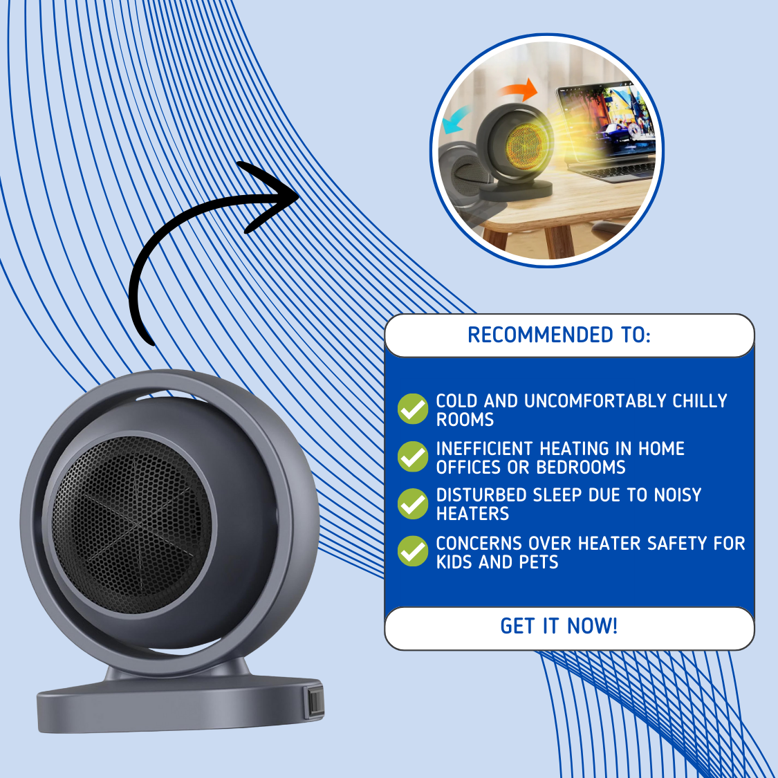 GlowHaven™ - Electric Heater