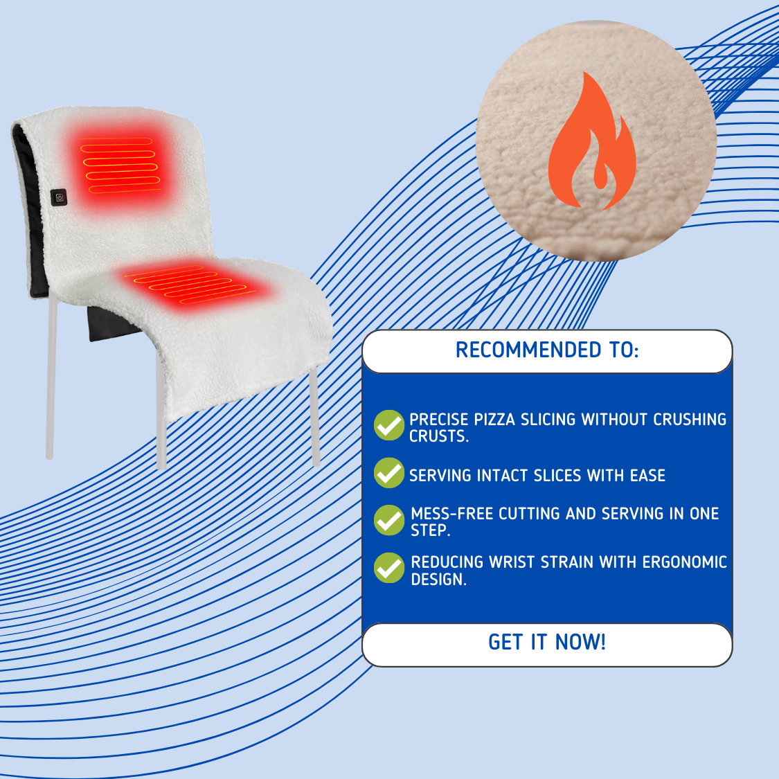 ComfortShield Heated Cushion™ - Heated Seat Cushion