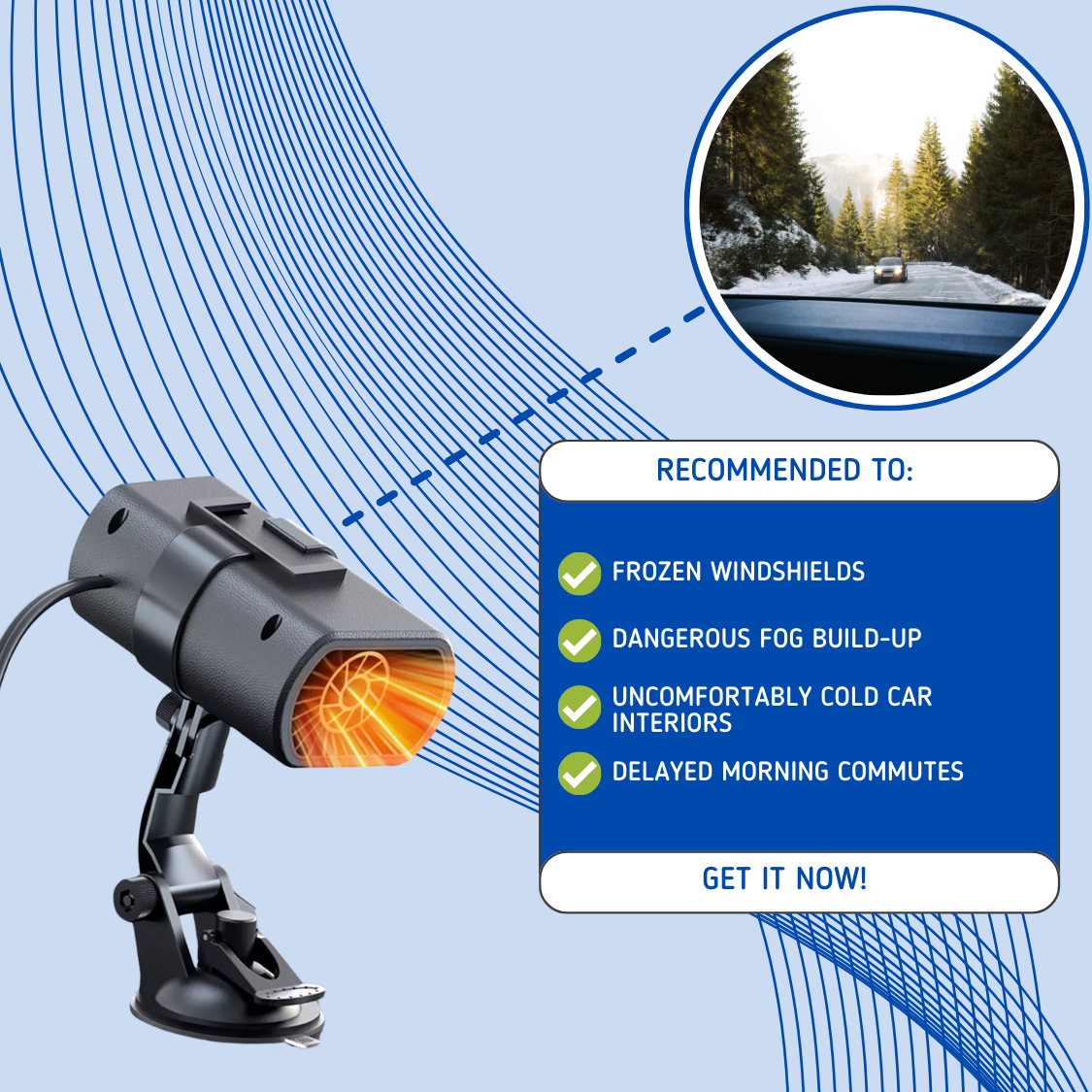 PolarBreeze Heat™ - Car Heater
