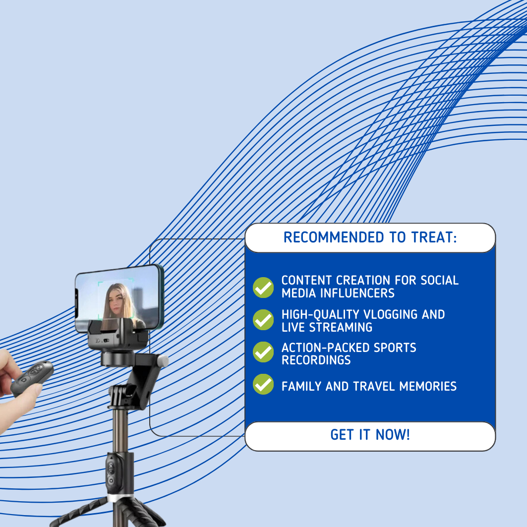 SteadyShot Axis™ - Selfie Stick Tripod
