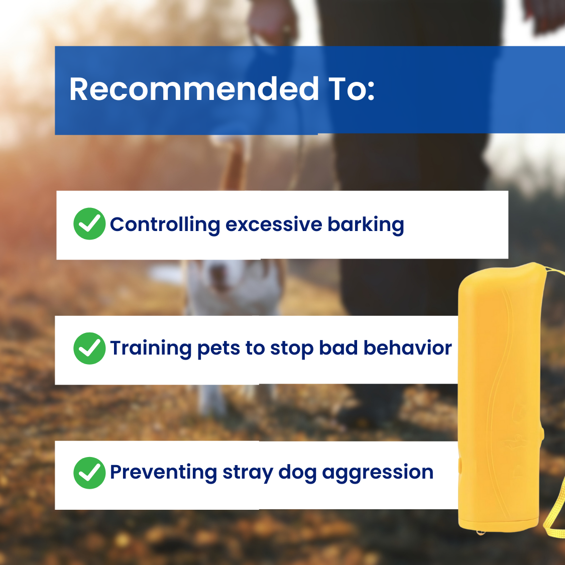 DogAway Ultrasonic™ - Dog Deterrent