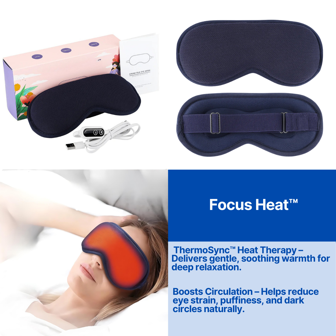 Focus Heat™ - Warm Compress For Eyes