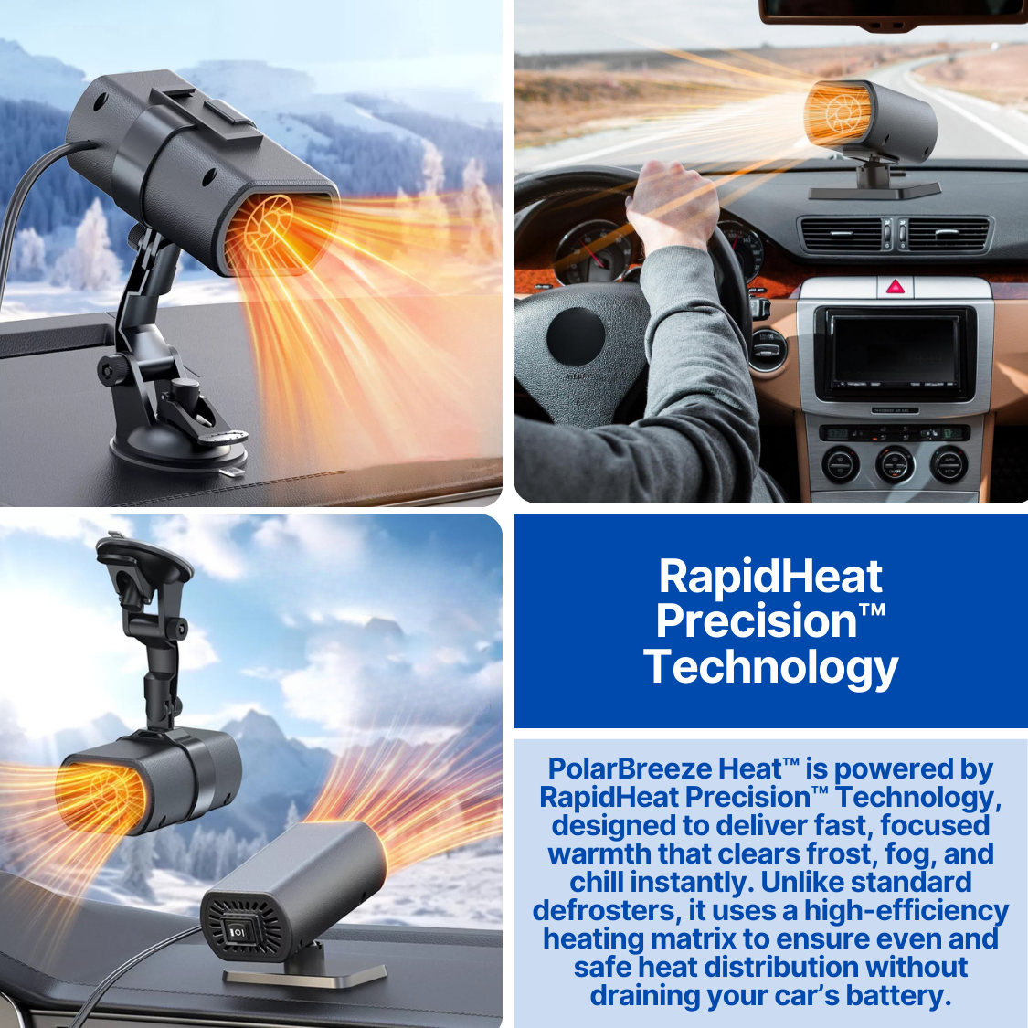 PolarBreeze Heat™ - Car Heater