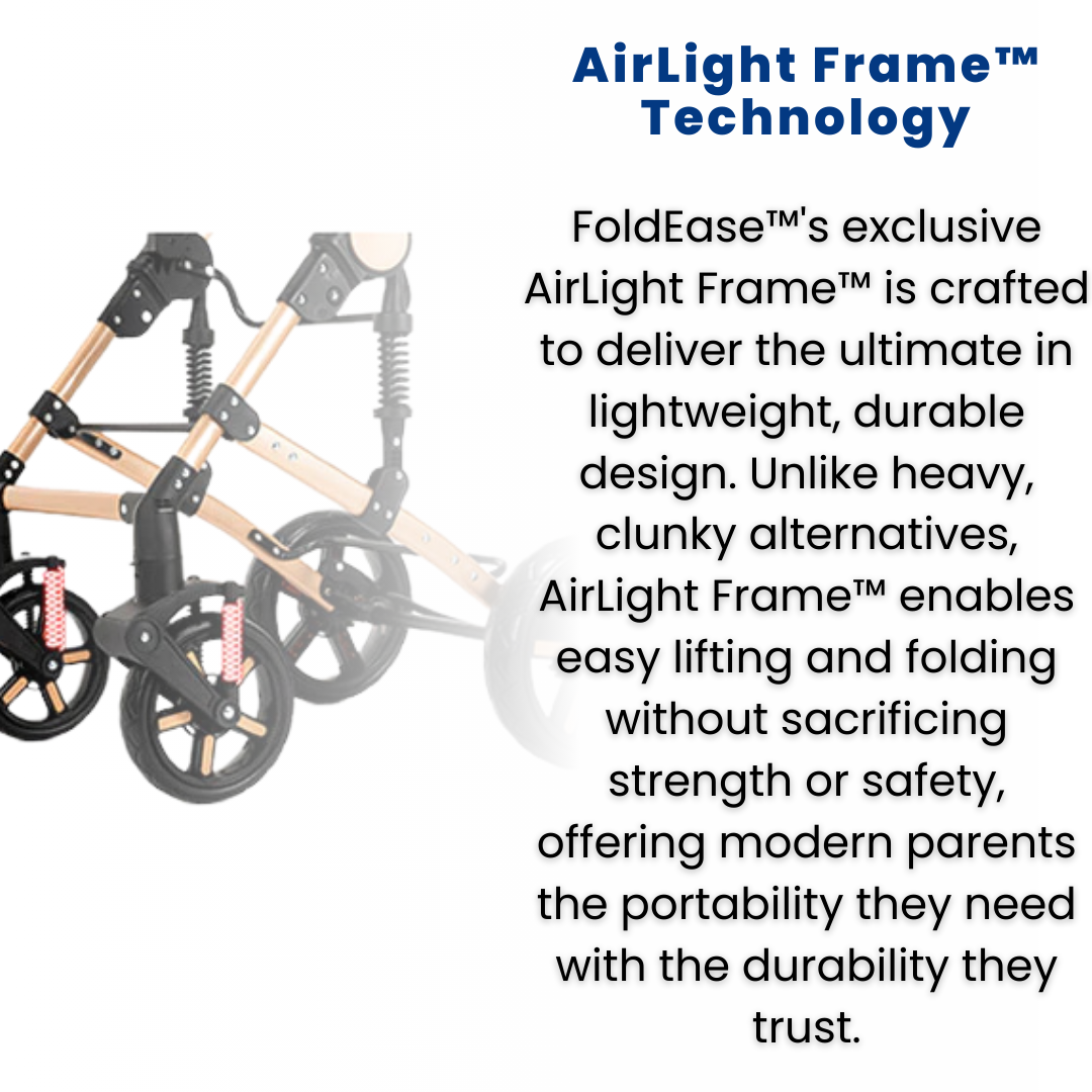 FoldEase™ Stroller - Lightweight Stroller