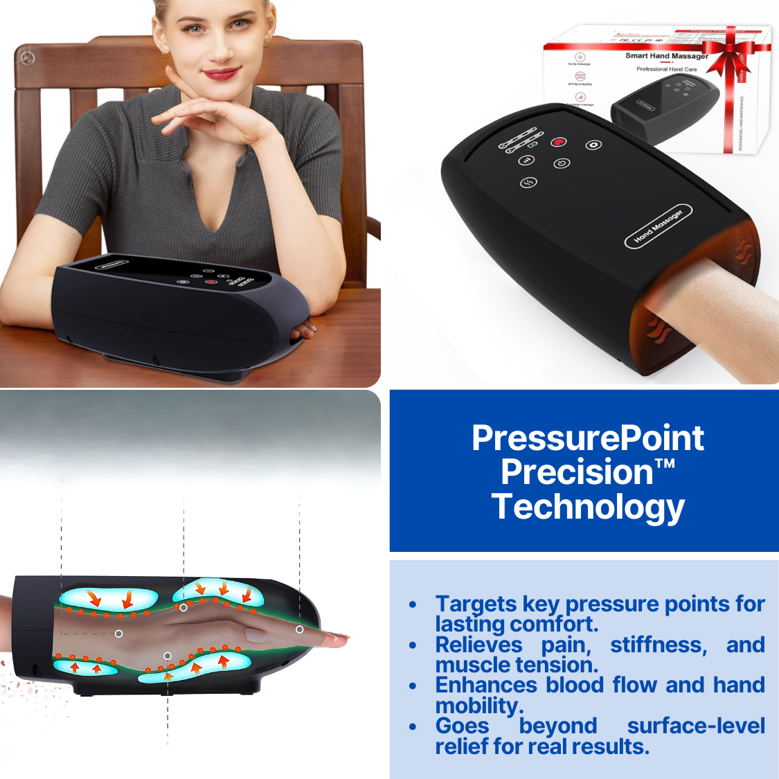 HandHaven Elite™ - Hand Massager