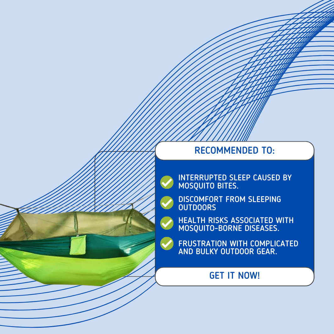 MosqGuard Hammock™ - Camping Hammock