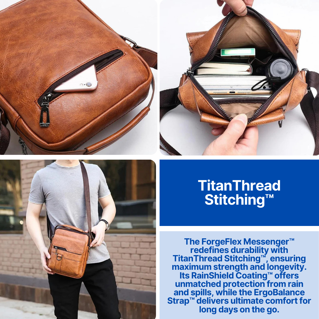 ForgeFlex Messenger™ - Men’s Messenger Bag