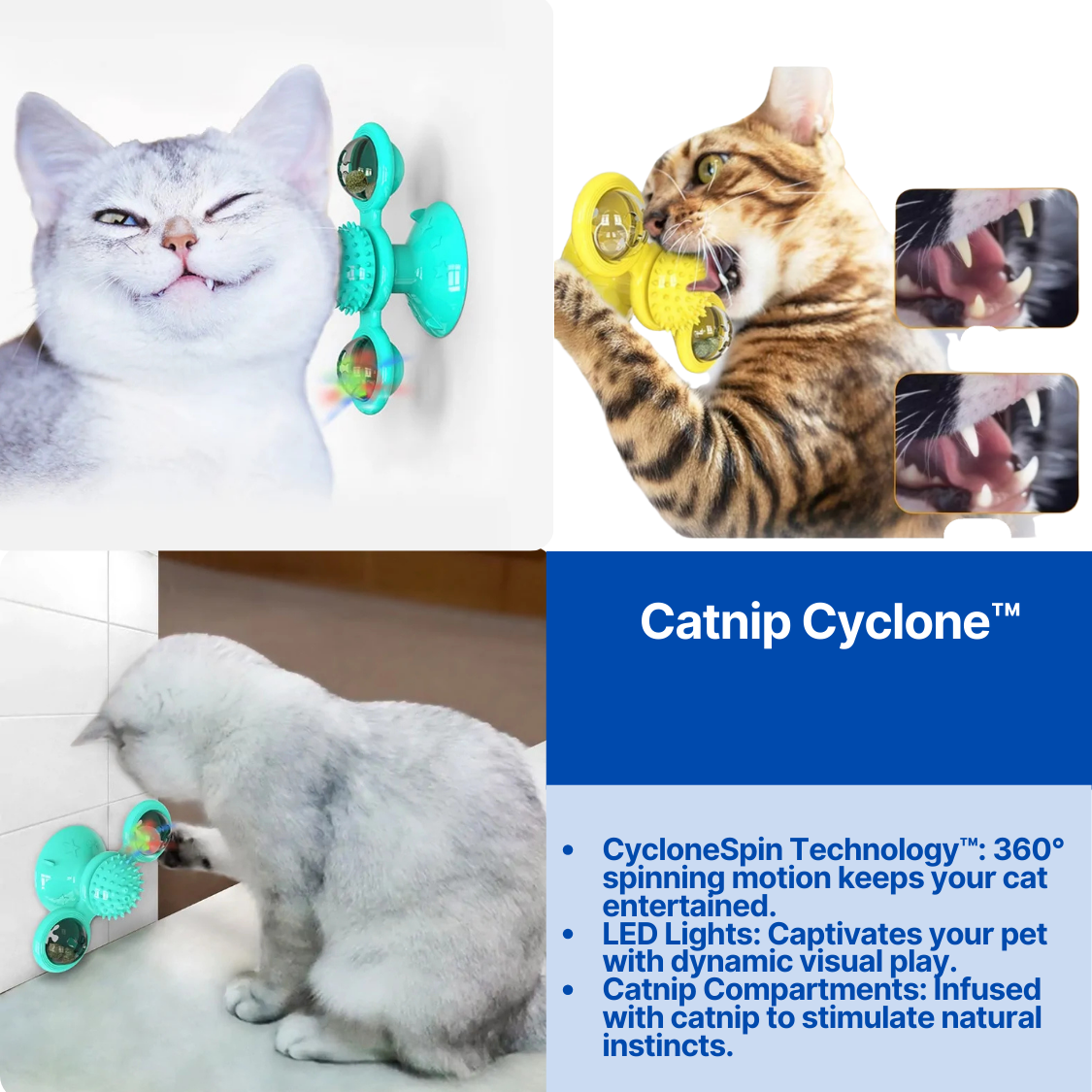 Catnip Cyclone™ - Cat Toy