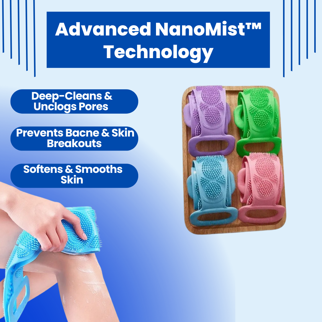 SmoothSkin Essentials - Body scrubber