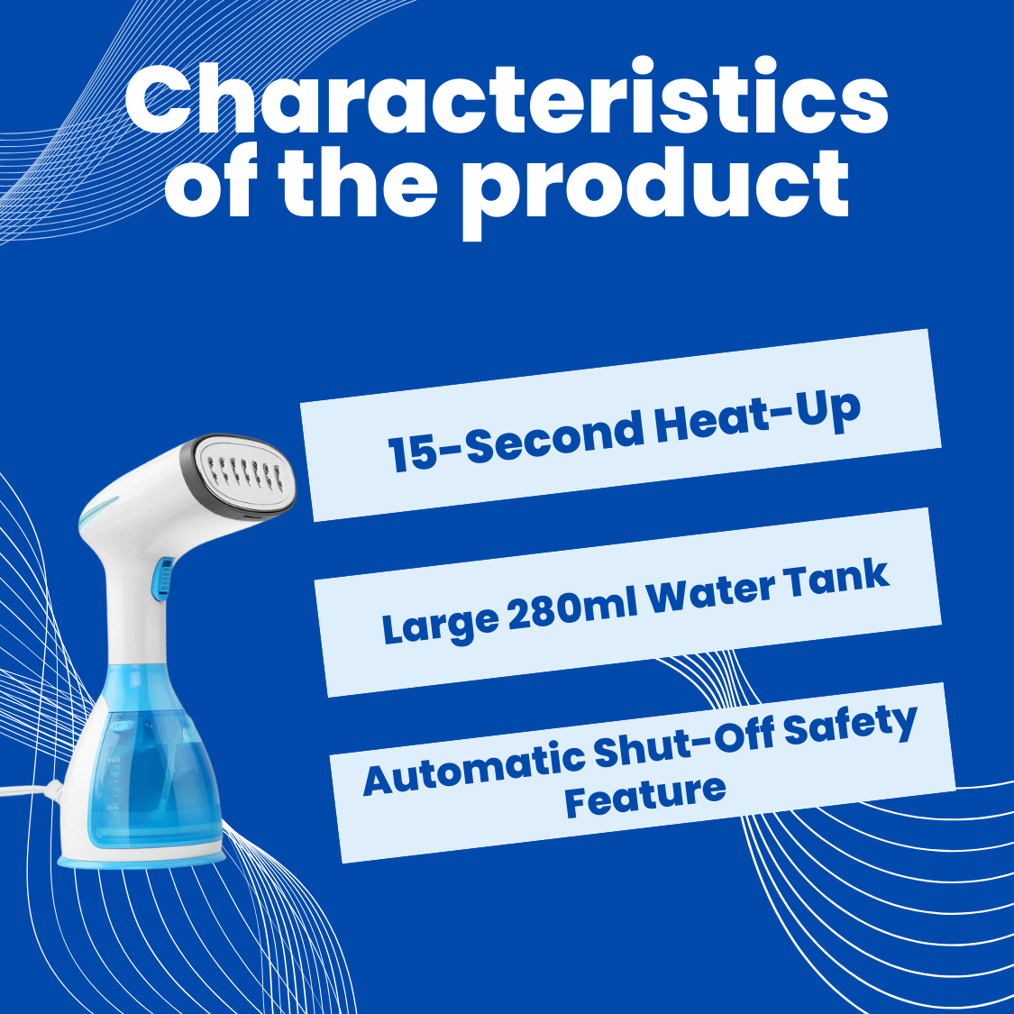 FreshFold Steamer™ - Handheld Steamer