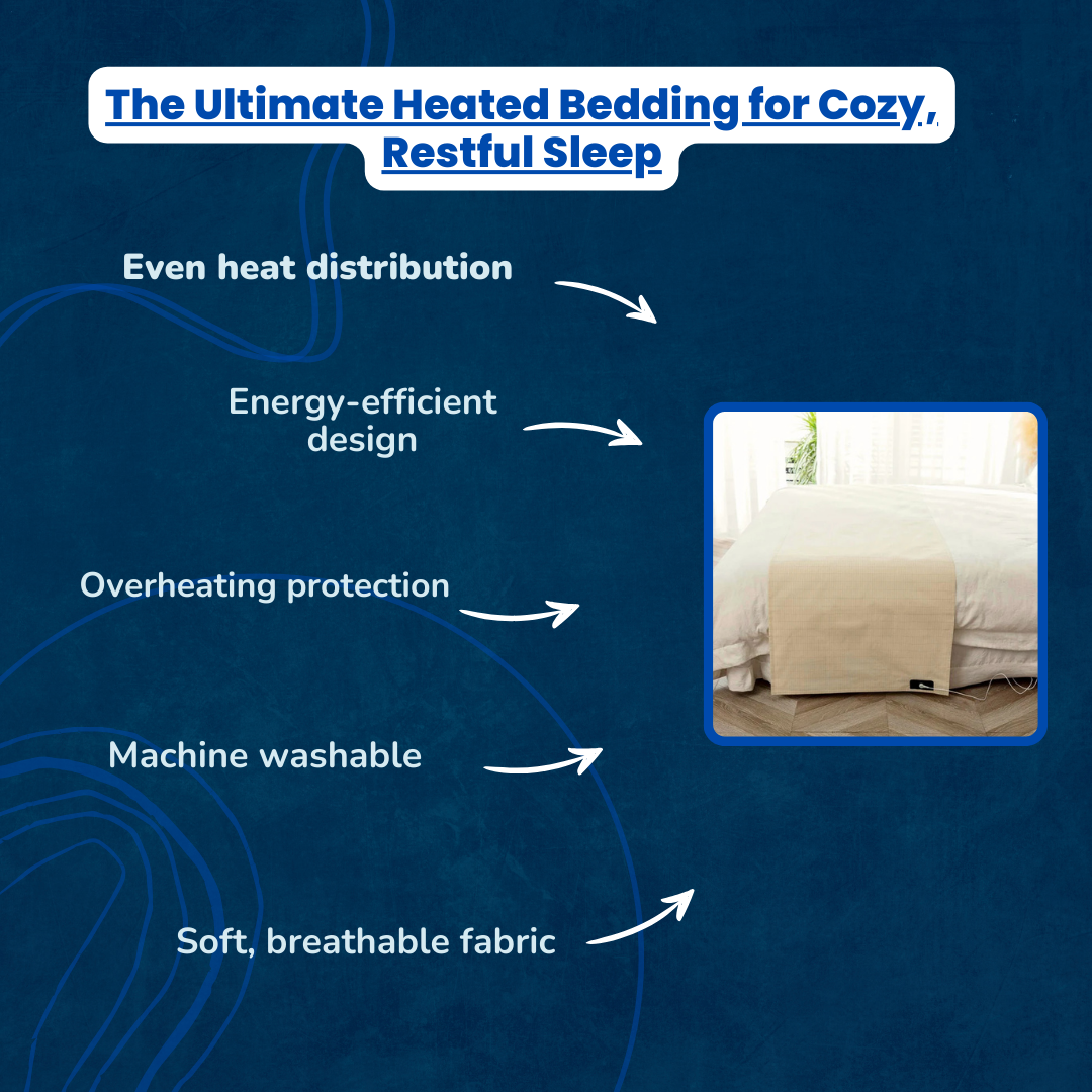 HeatGuard Comfort Linens™ - Heated Bed Sheets