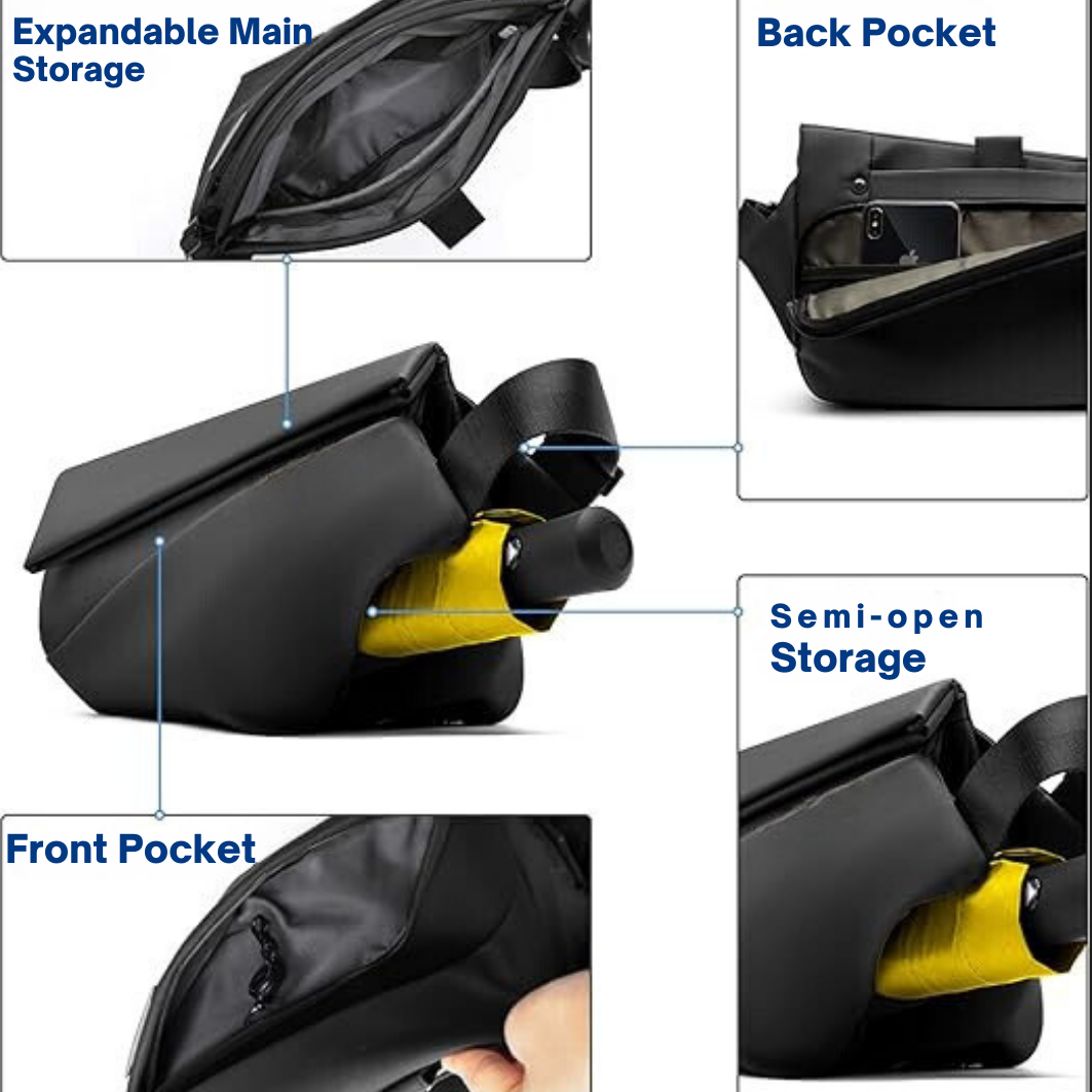 GlidePack Urban- The #1 Shoulder Bag