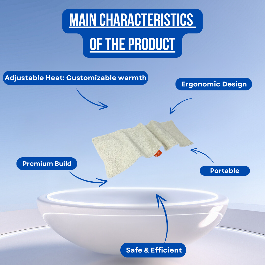 ComfortShield Heated Cushion™ - Heated Seat Cushion