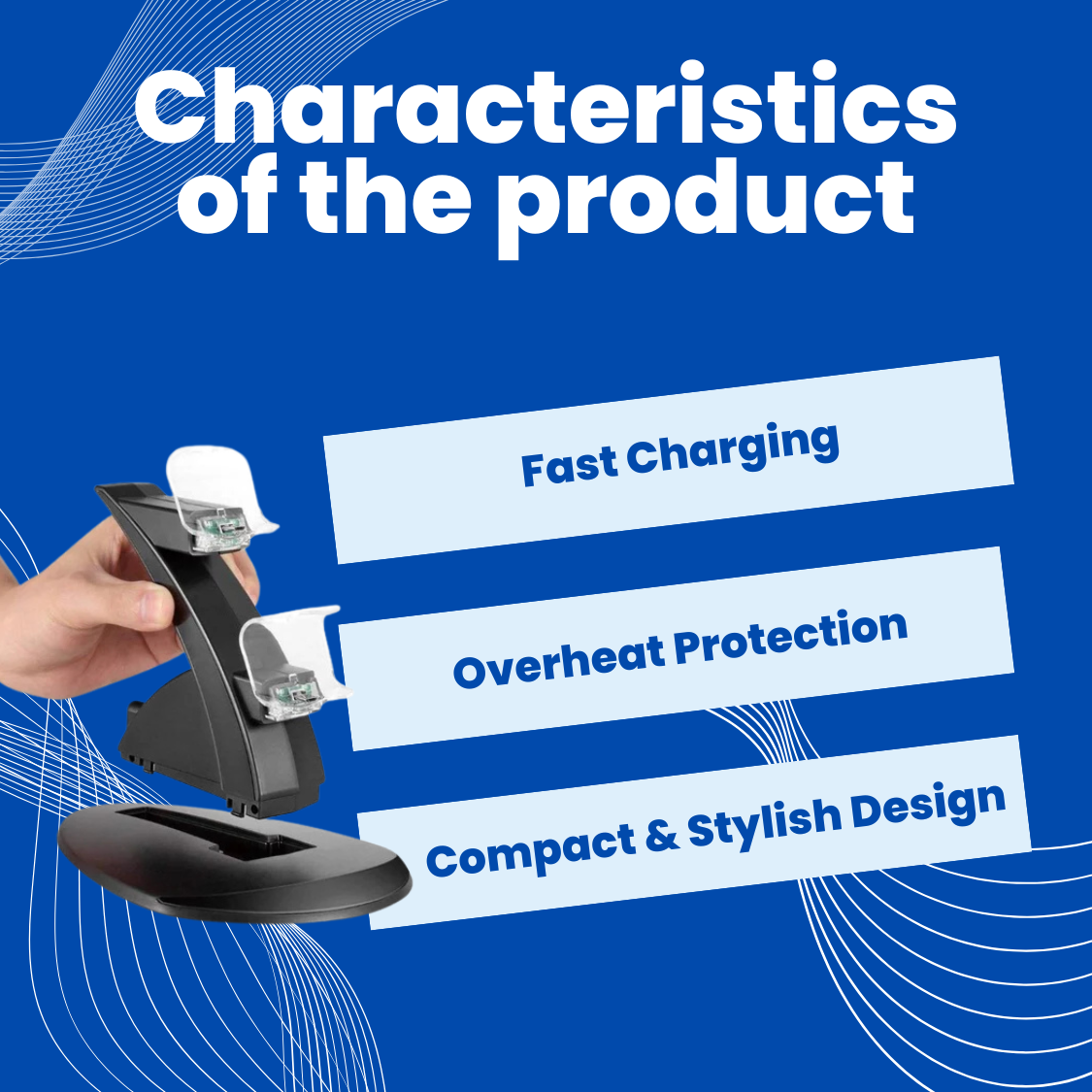 VoltBase™ - PS4 Controller Charger