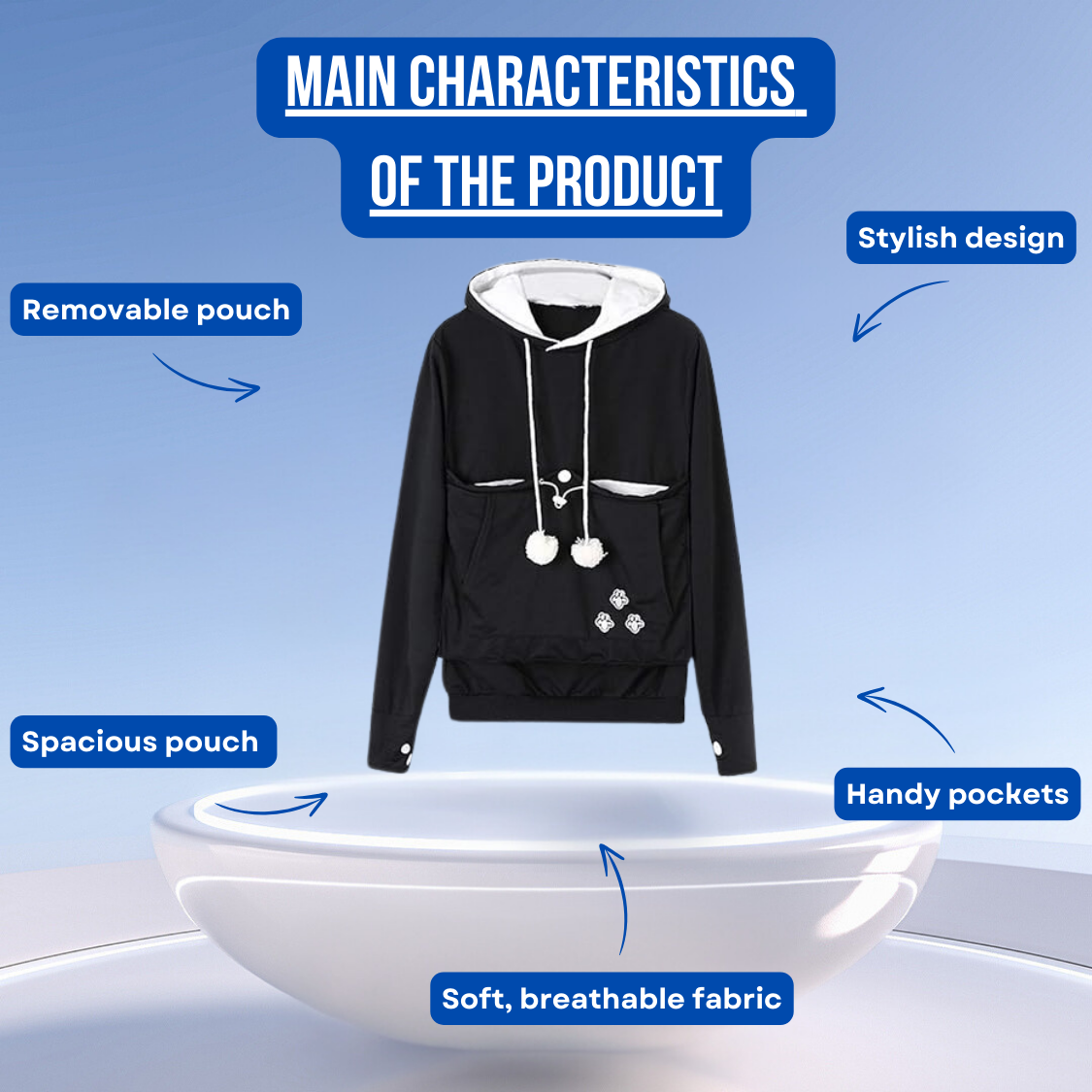 CuddlePouch™ - Sweatshirt