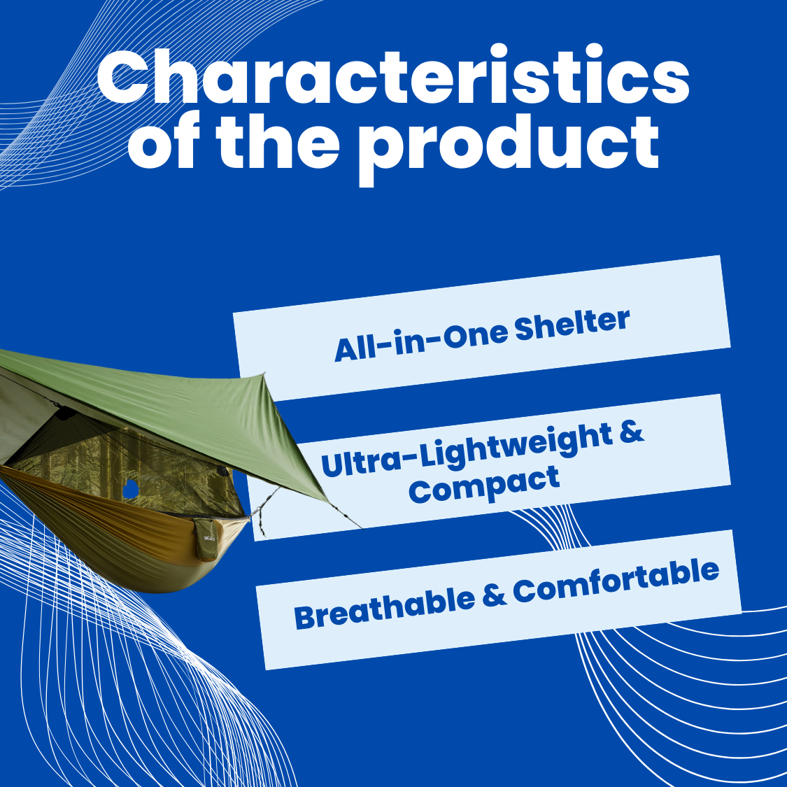 NatureGuard Hammock™ - Camping hammock