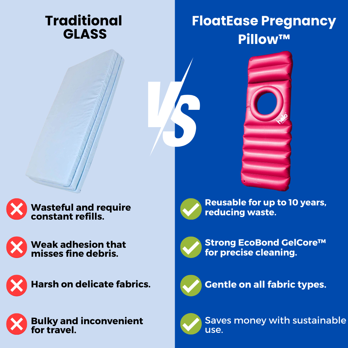 FloatEase Pregnancy Pillow™ - Maternity Pillow