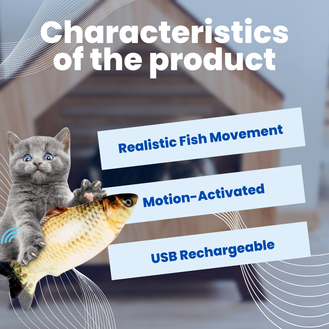 FlabbyFish™ - Cat Toy