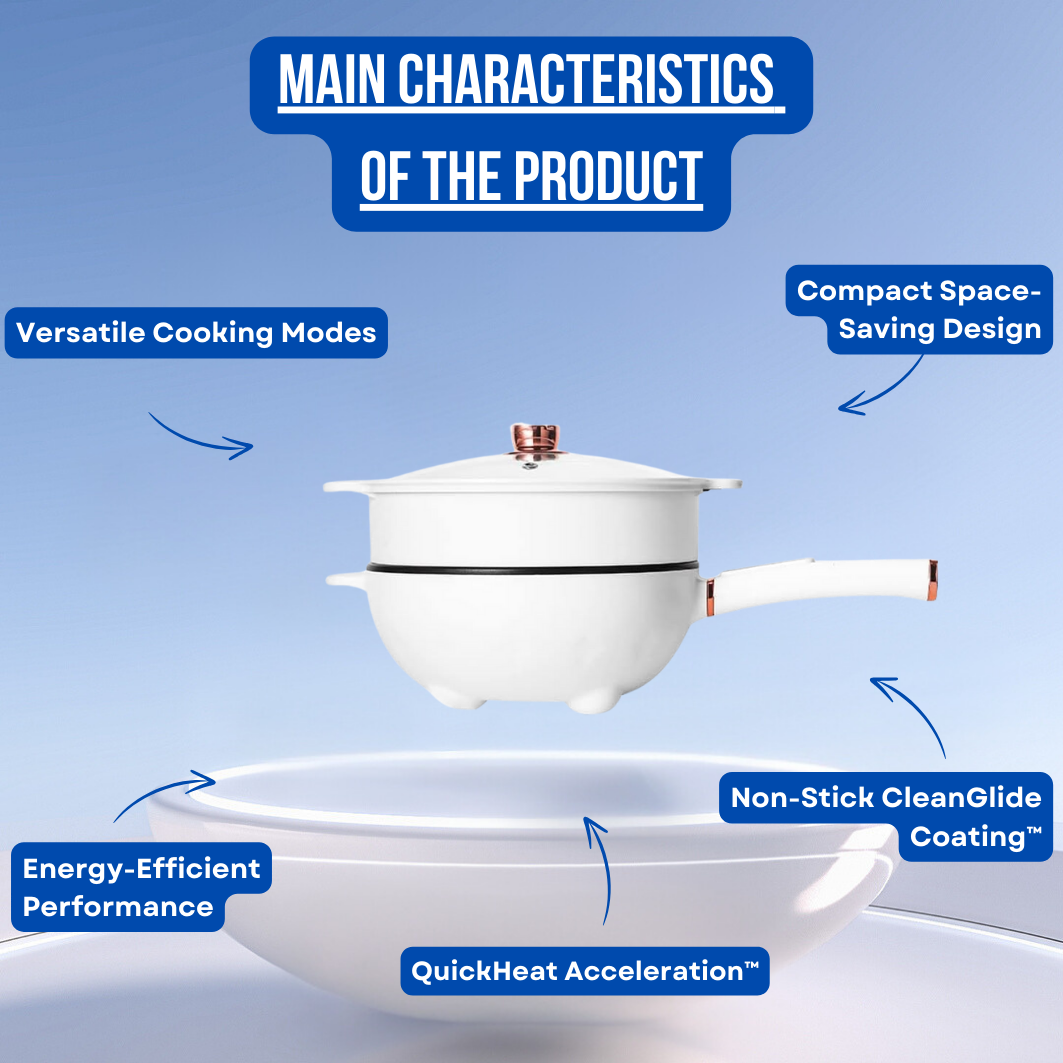 CookMate 360™ - Electric Frying Pan