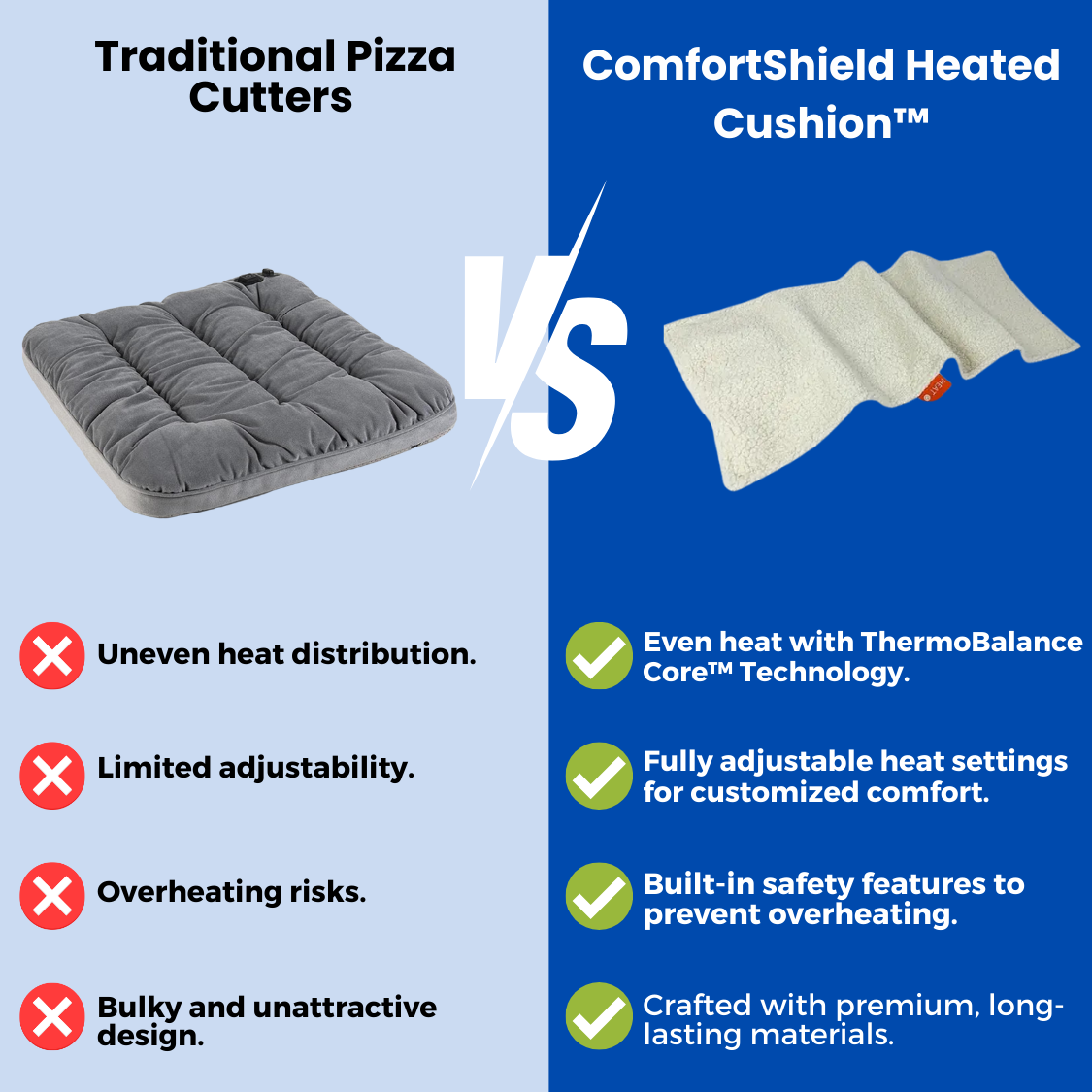 ComfortShield Heated Cushion™ - Heated Seat Cushion