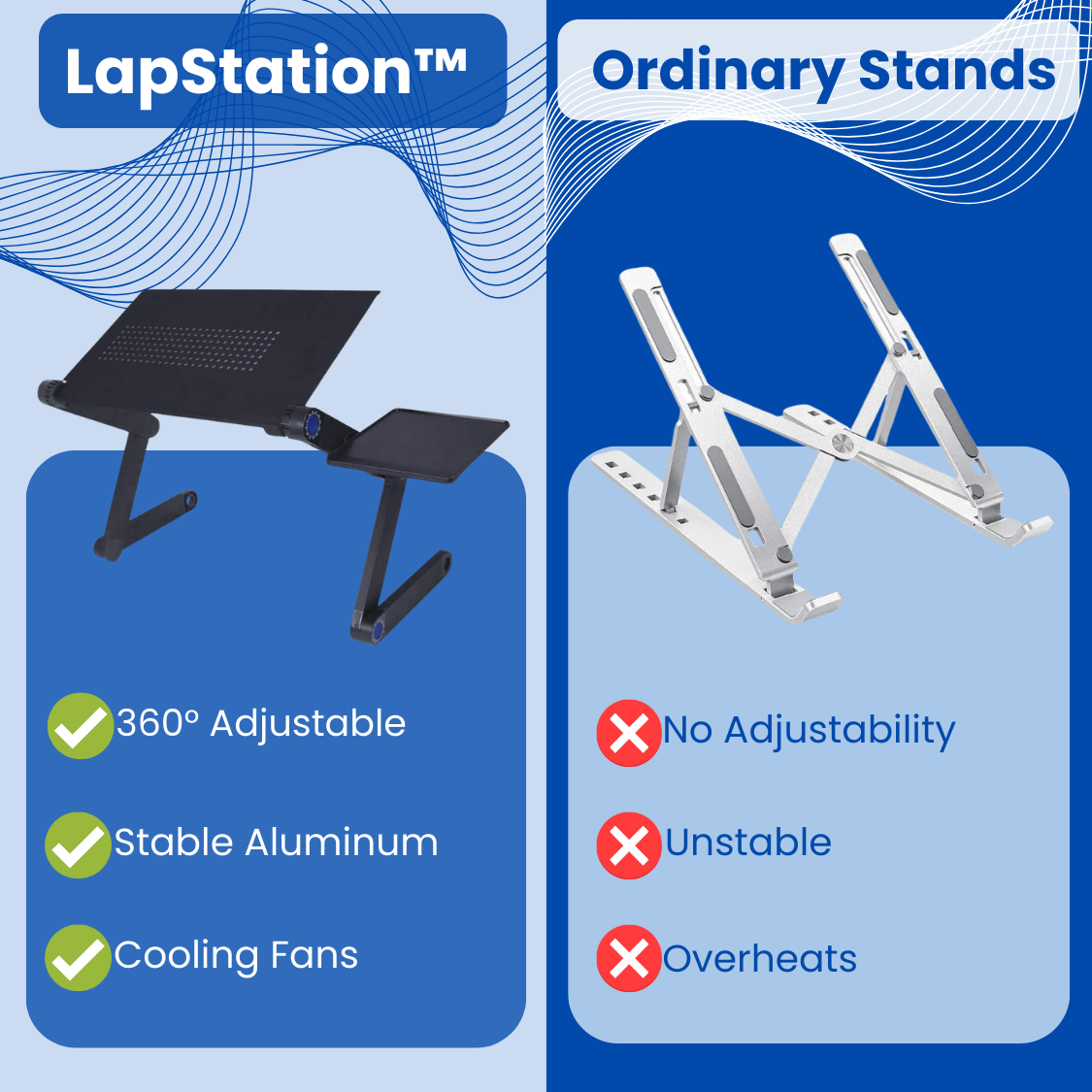 LapStation™ - Adjustable Lapdesk