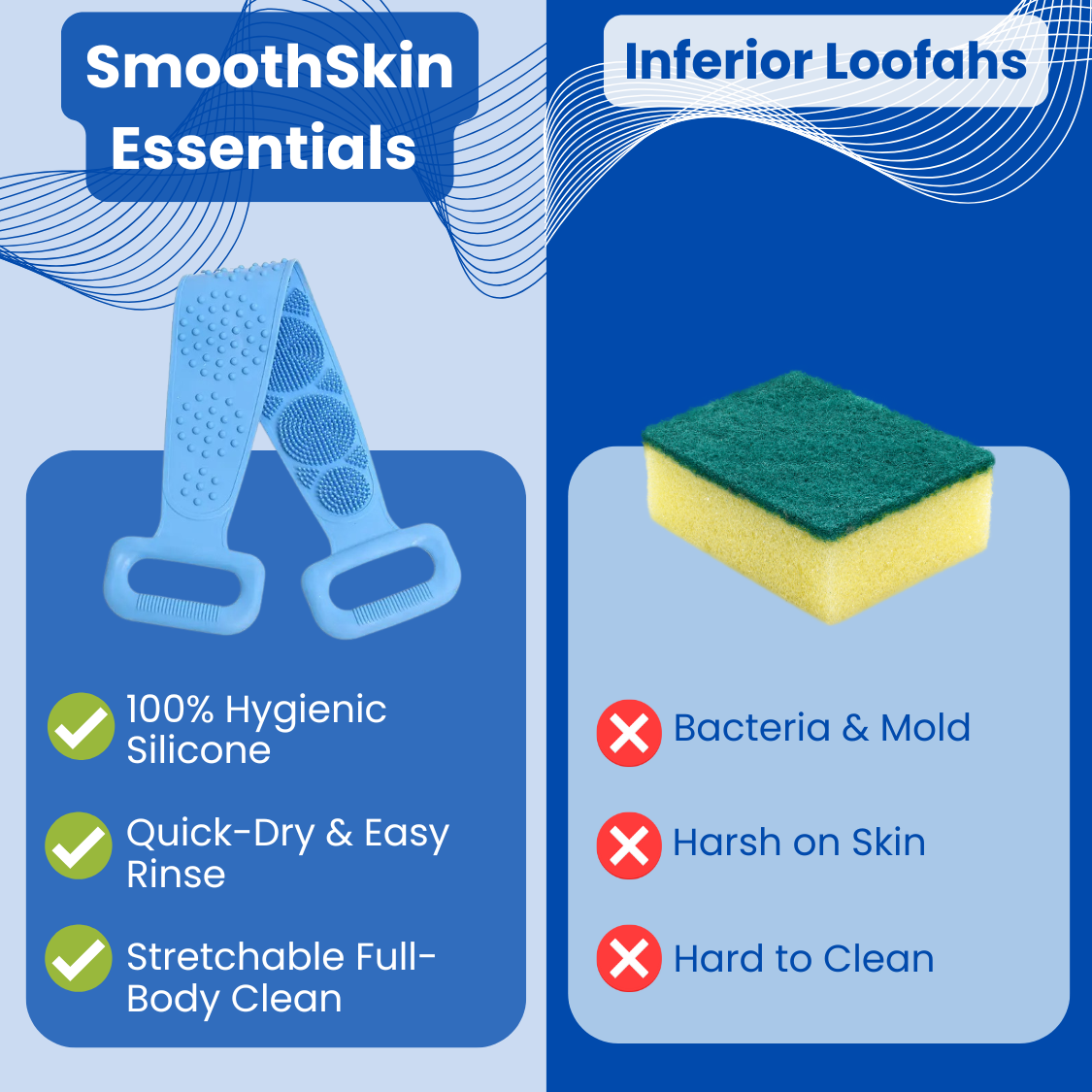 SmoothSkin Essentials - Body scrubber