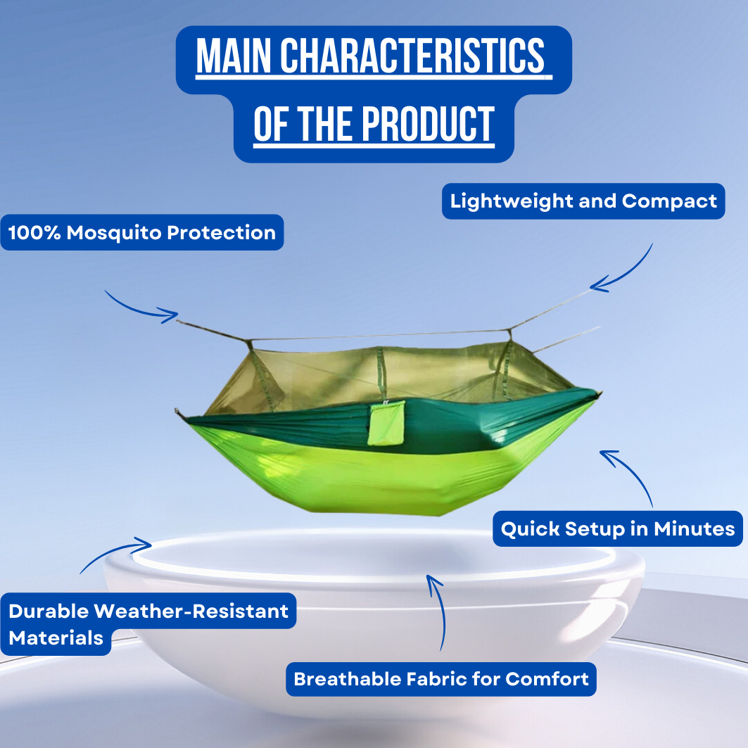 MosqGuard Hammock™ - Camping Hammock