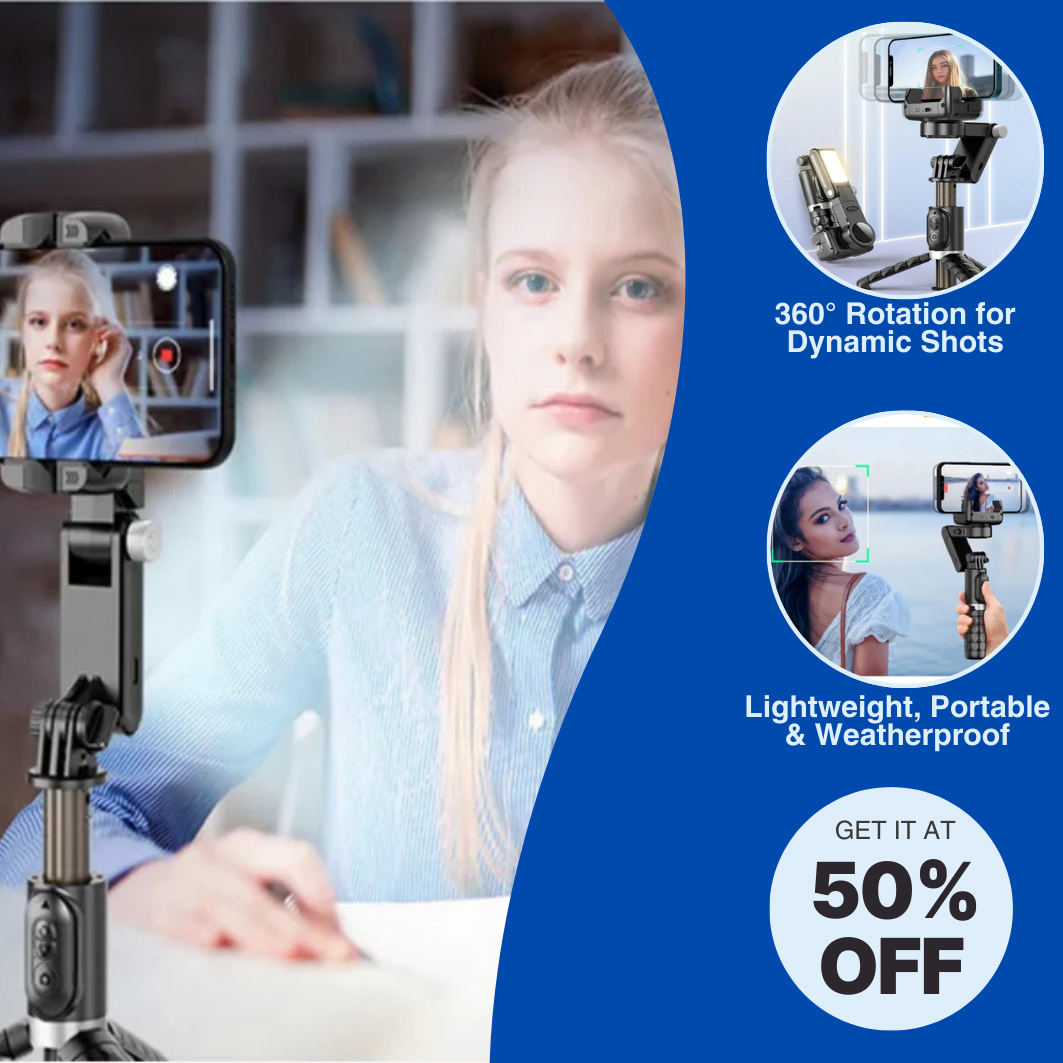 SteadyShot Axis™ - Selfie Stick Tripod